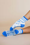 Pretty Shells Shorty Crew Grip Sock