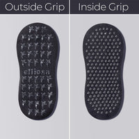 Elliosa Ghost Mode grip socks — decorative sole grip pattern