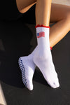 American Sweetheart Grip Socks