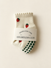Cropped Crew Grip Sock – Strawberry