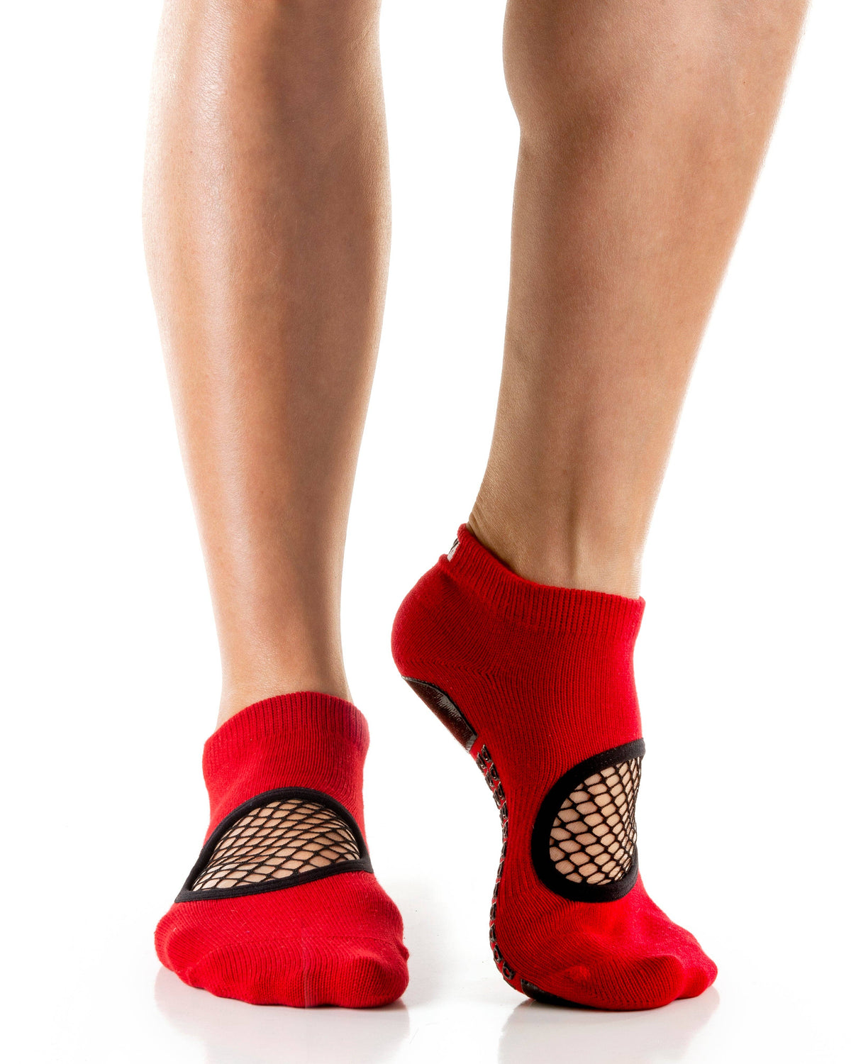 Phish Net Grip Sock – Mesh Panel Sock with Studio Grip