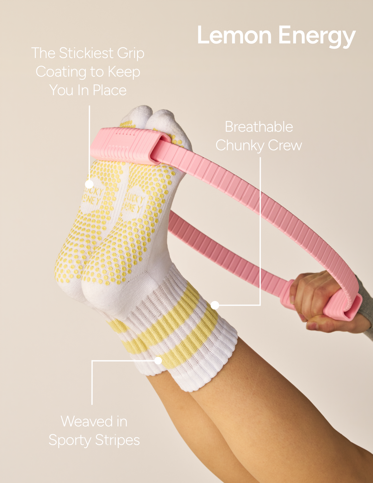 The Chunky Crew Grip Sock