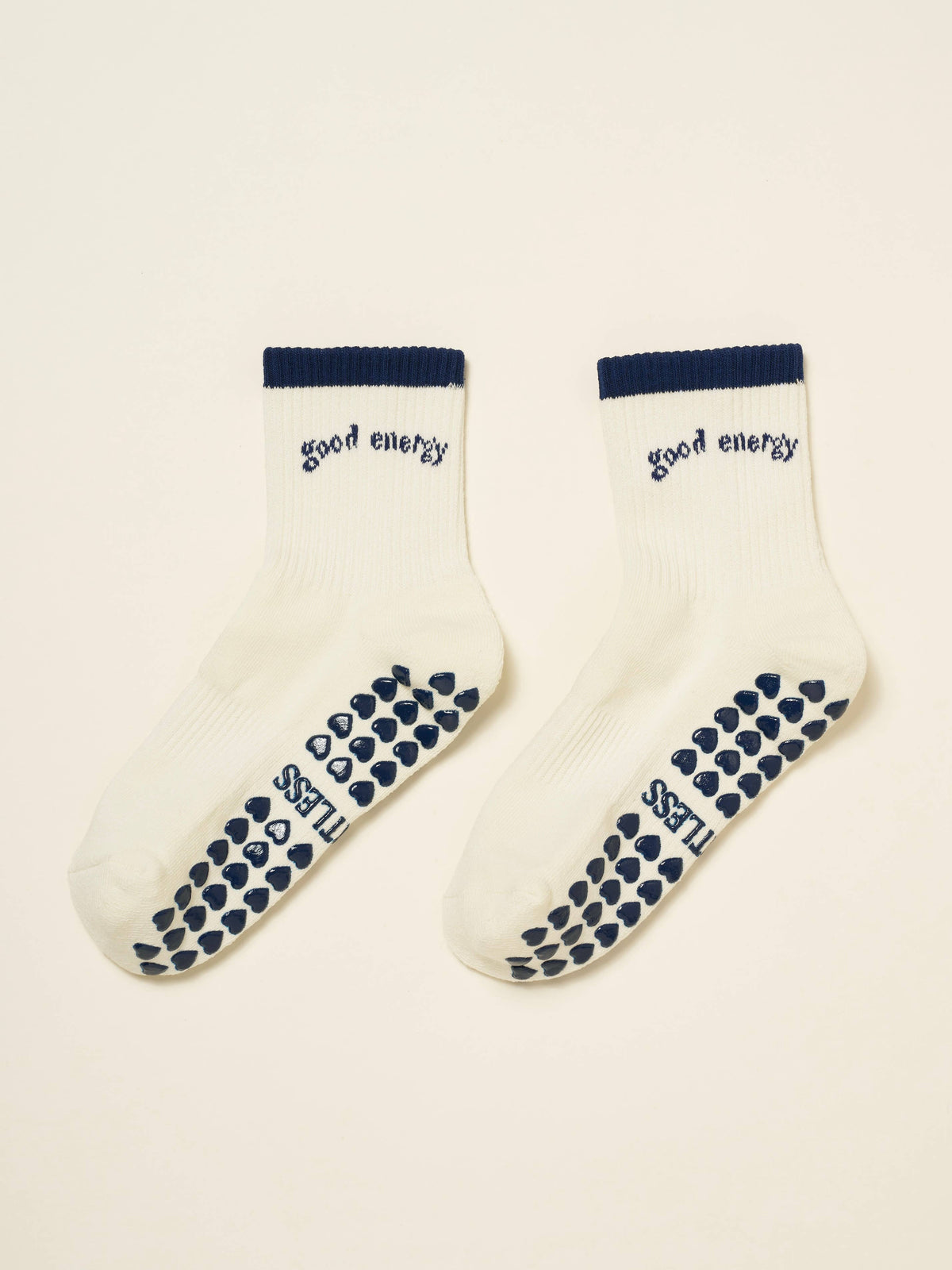 🧘🏼‍♀️ Good Energy Grip Sock – Navy