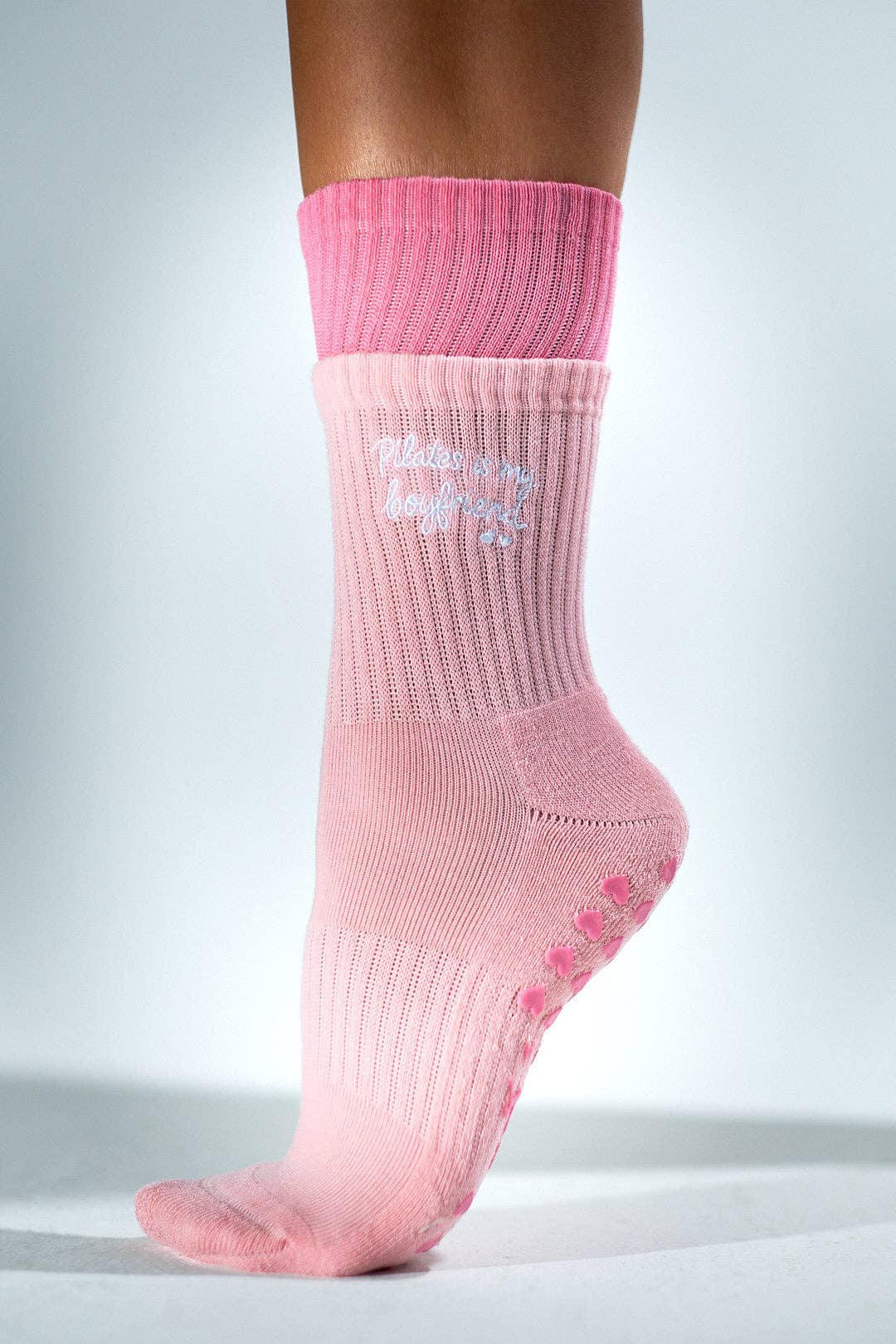Pilates Is My Boyfriend Grip Socks
