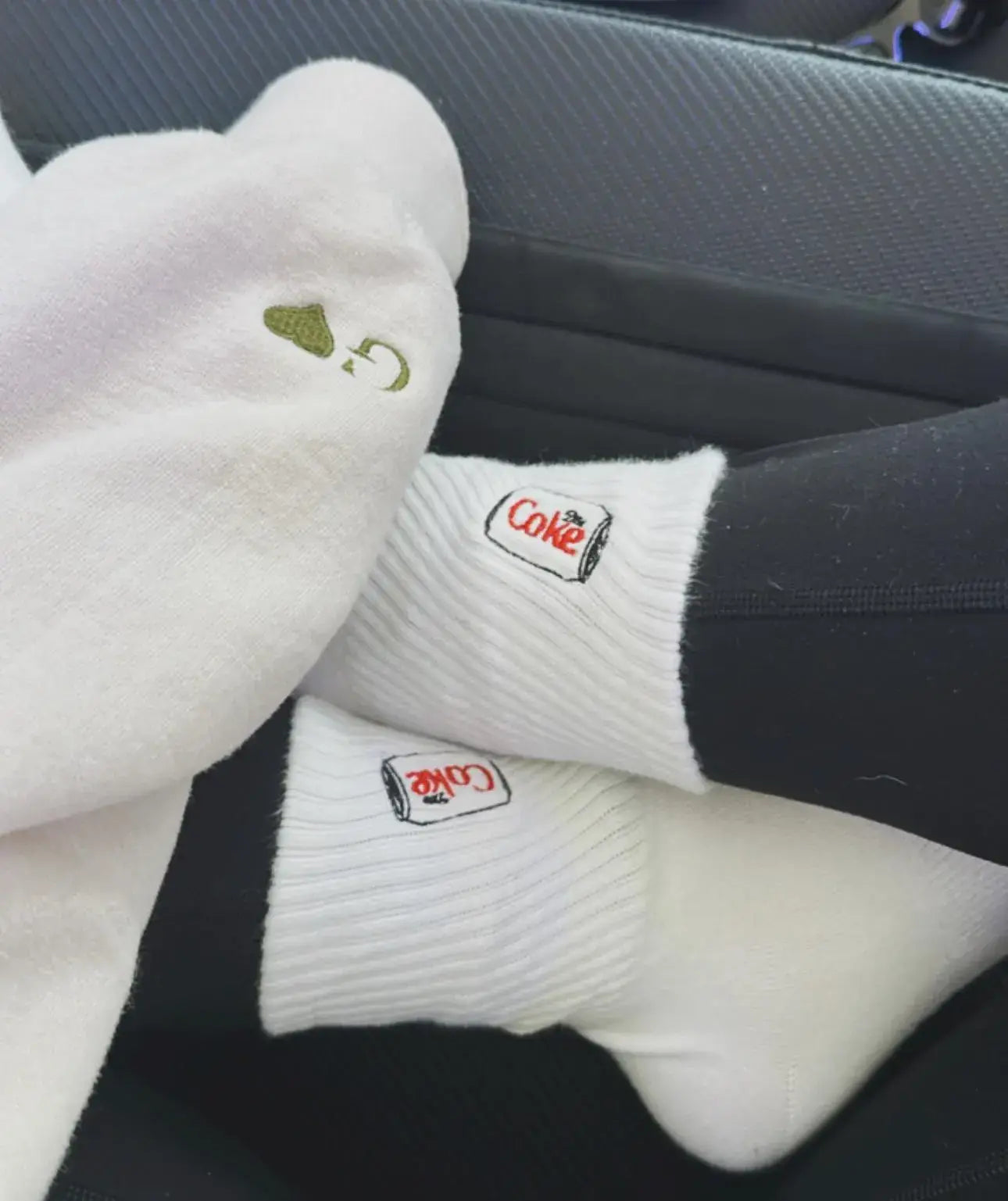 Diet Coke Crew Grip Socks
