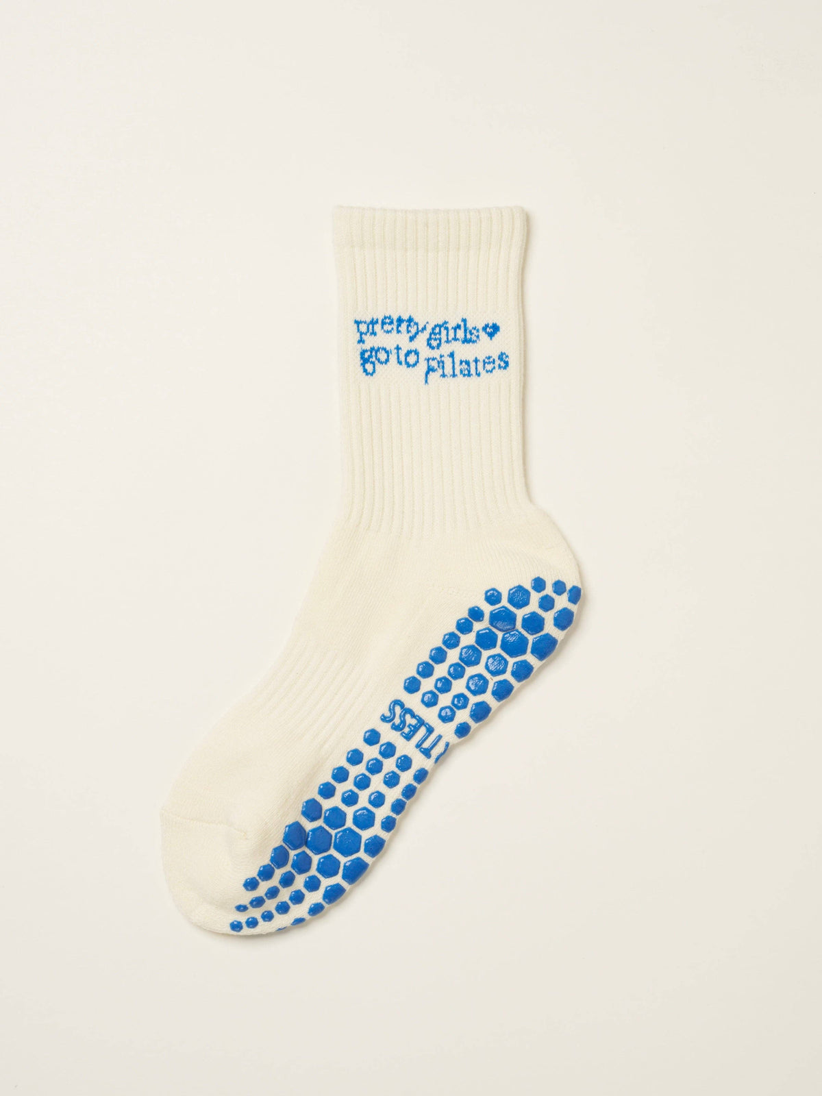 🩰 Pilates Girl Grip Sock – French Blue