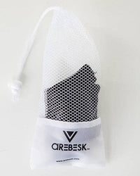 Arebesk Muse Open Toe Grip Socks with signature mesh wash bag