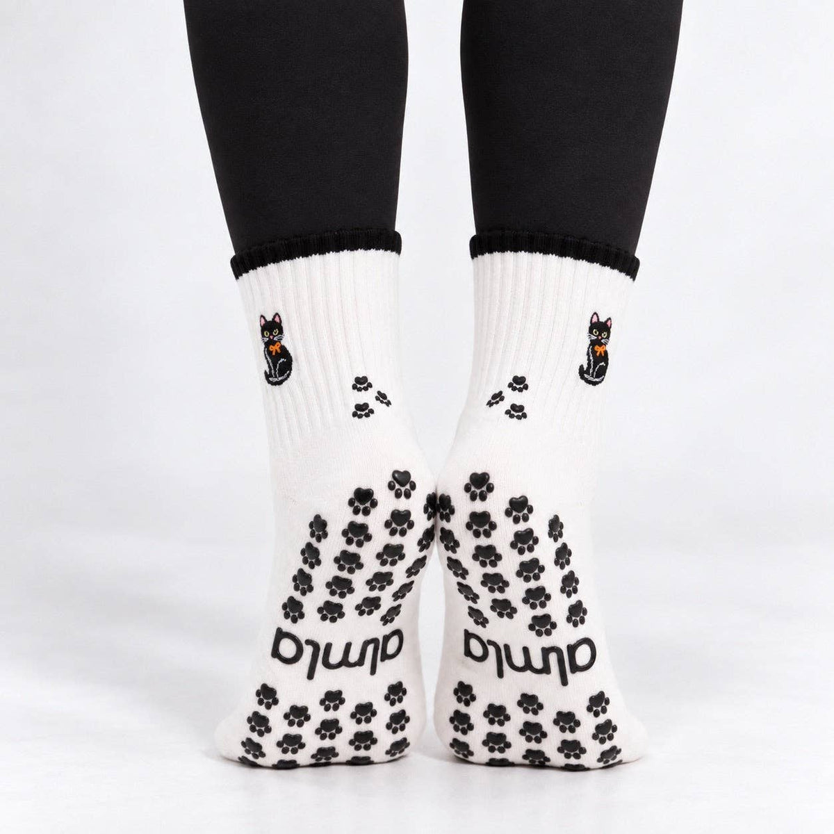 The Black Cat Grip Sock