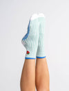 Quarter Socks - Strawberry Grip Socks