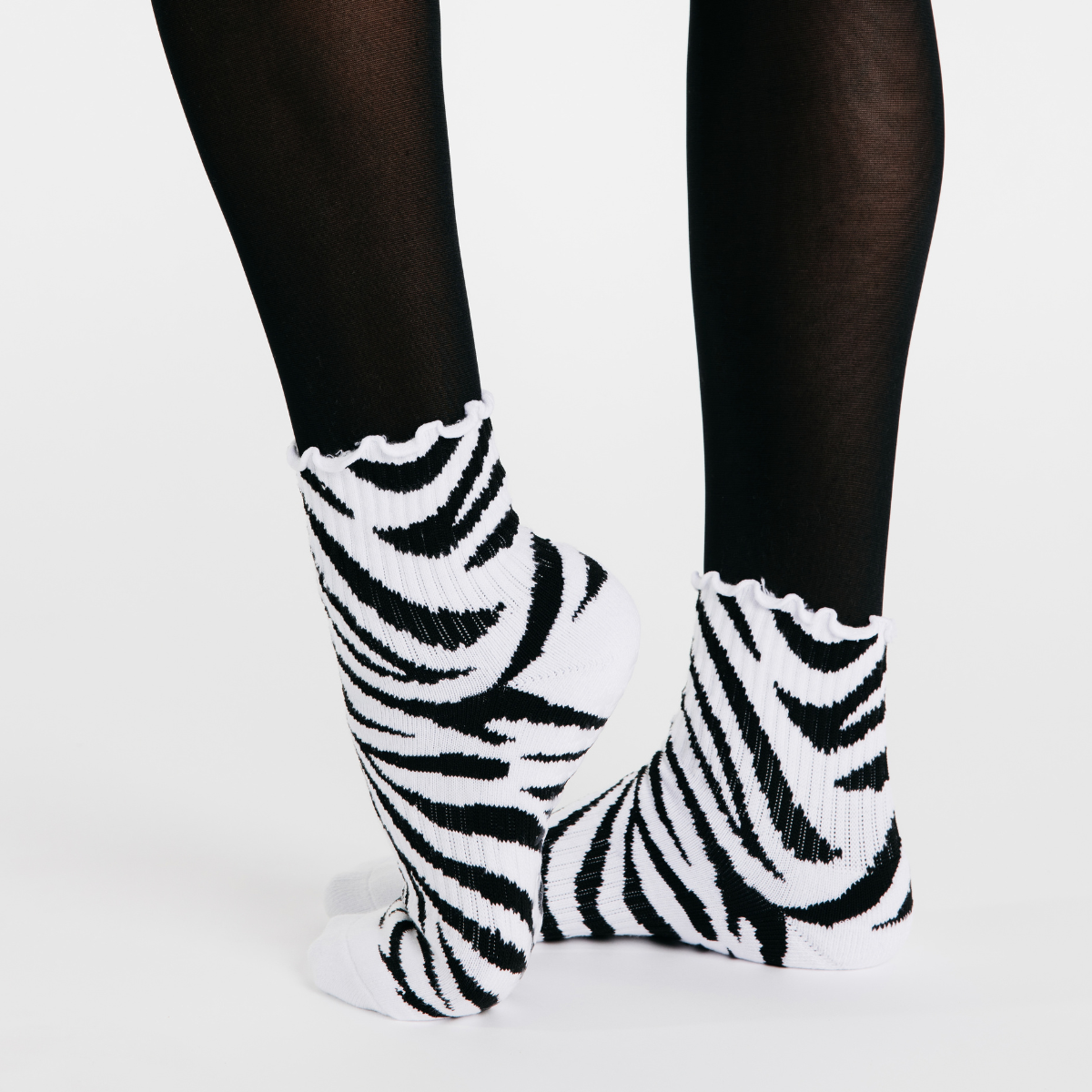 Zebra Grip Socks