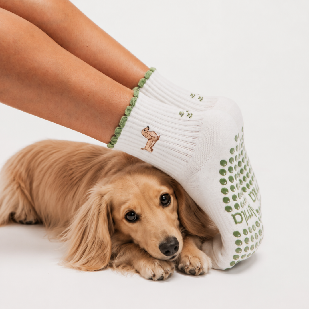 Weenies & Dirty Martinis Grip Socks