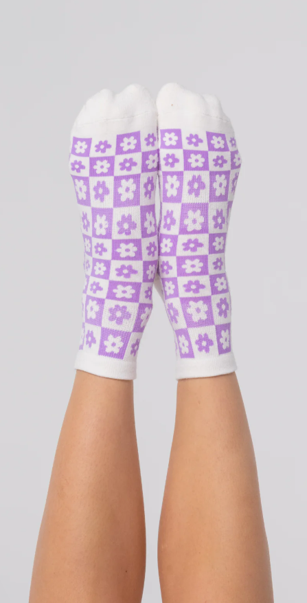 Studio Grip Socks - Bloom Lilac