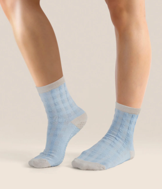 Crew Grip Socks – Bluebelle Gingham