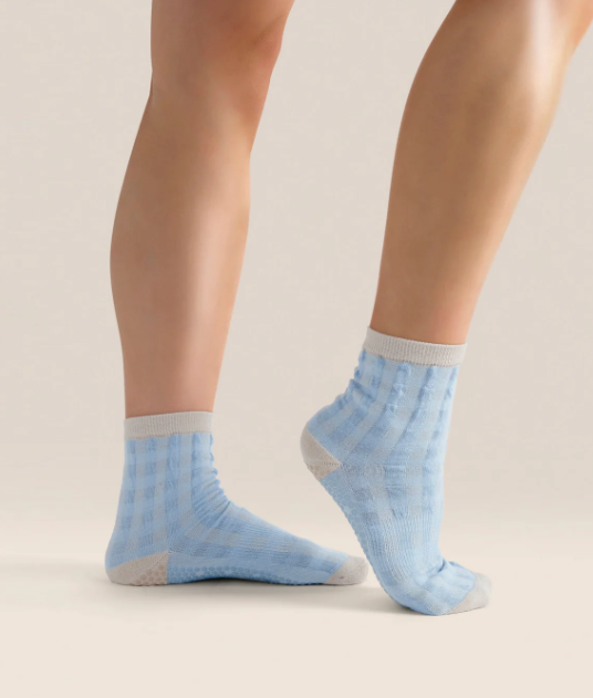 Crew Grip Socks – Bluebelle Gingham
