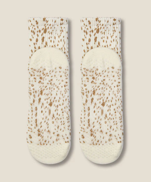 Fawn Grip Socks – Oat
