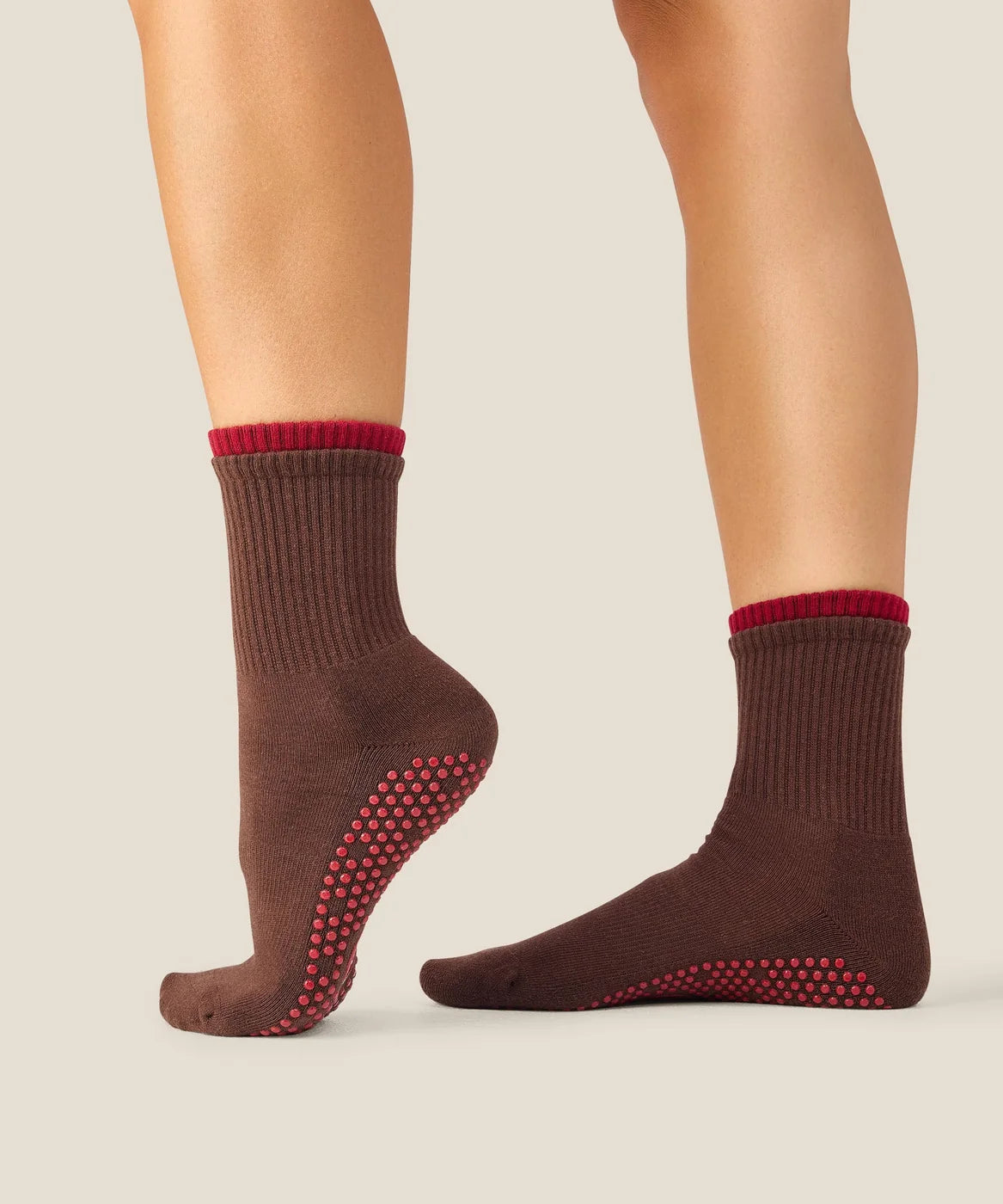 Crew Grip Socks | Layer Espresso