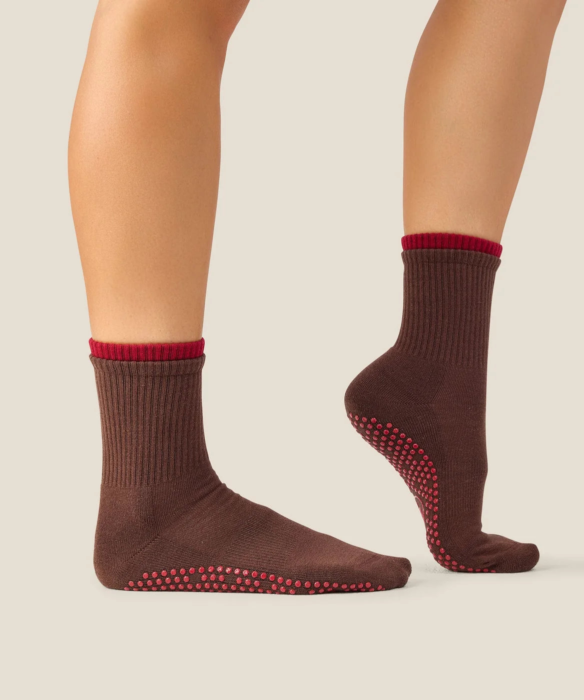 Crew Grip Socks | Layer Espresso