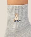 Terrier Grip Socks – Grey Marle