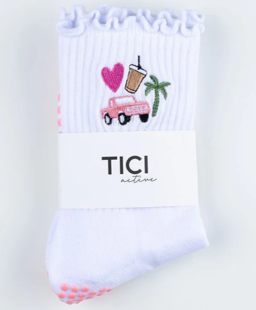 🌴 California Dreamin’ Grip Socks