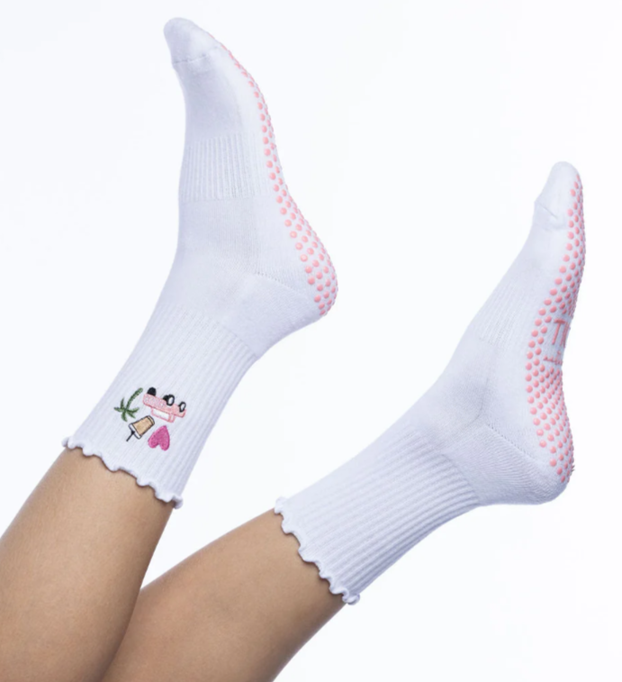 🌴 California Dreamin’ Grip Socks