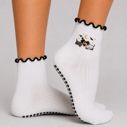 No Tricks Just Treats Grip Socks