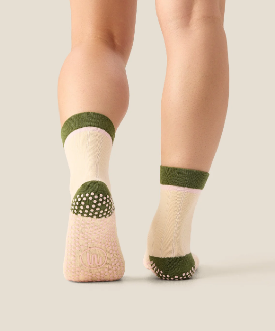 Crew Grip Socks – Cottage Stripe
