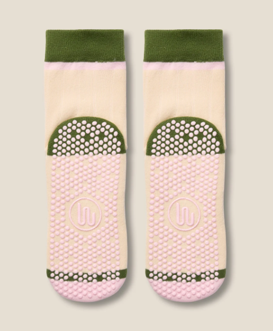 Crew Grip Socks – Cottage Stripe