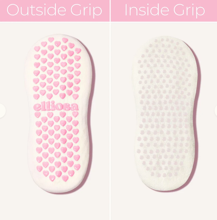 Dual-Direction Grip Stripes – Cream Cloud