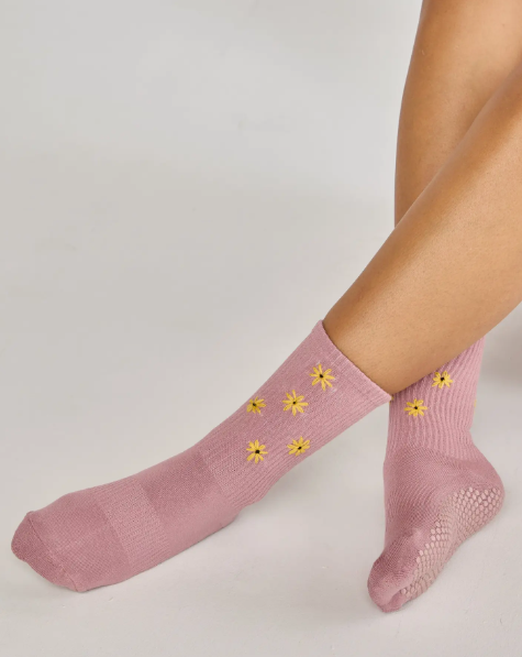 The Daisy Grip Sock