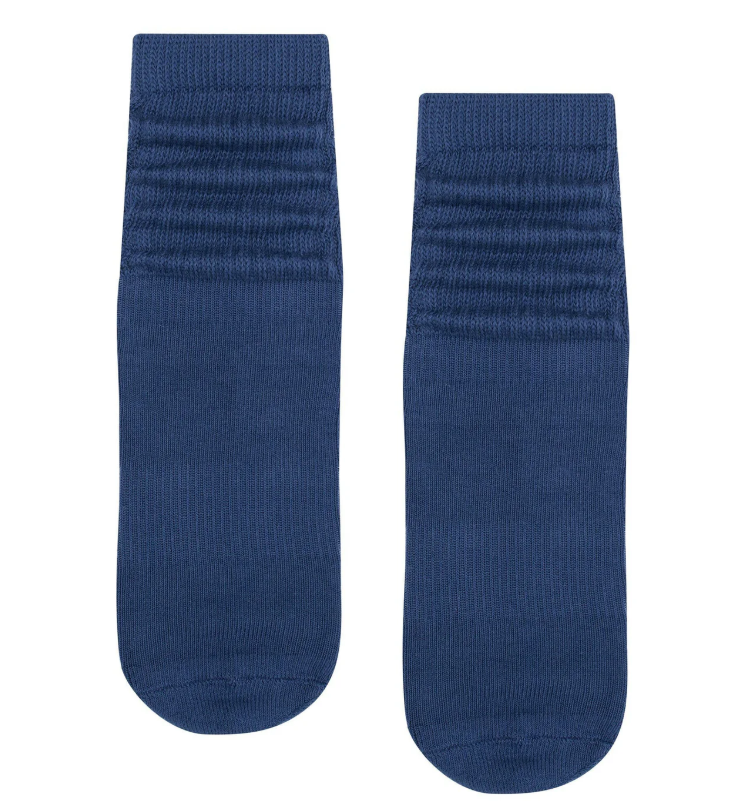 Scrunch Denim Blue Slouch