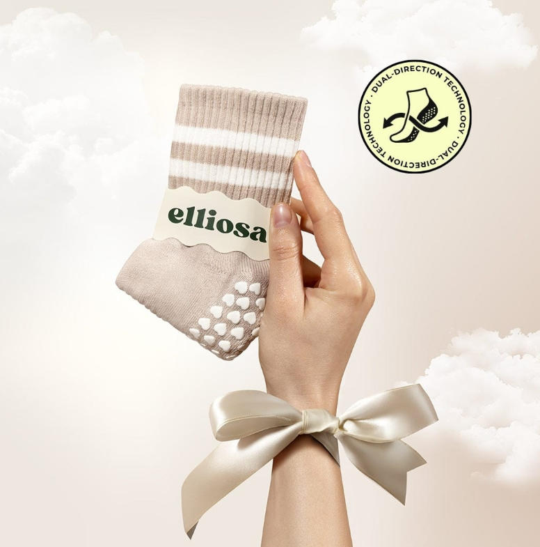 Dual Direction Grip Stripes – Oat Milk