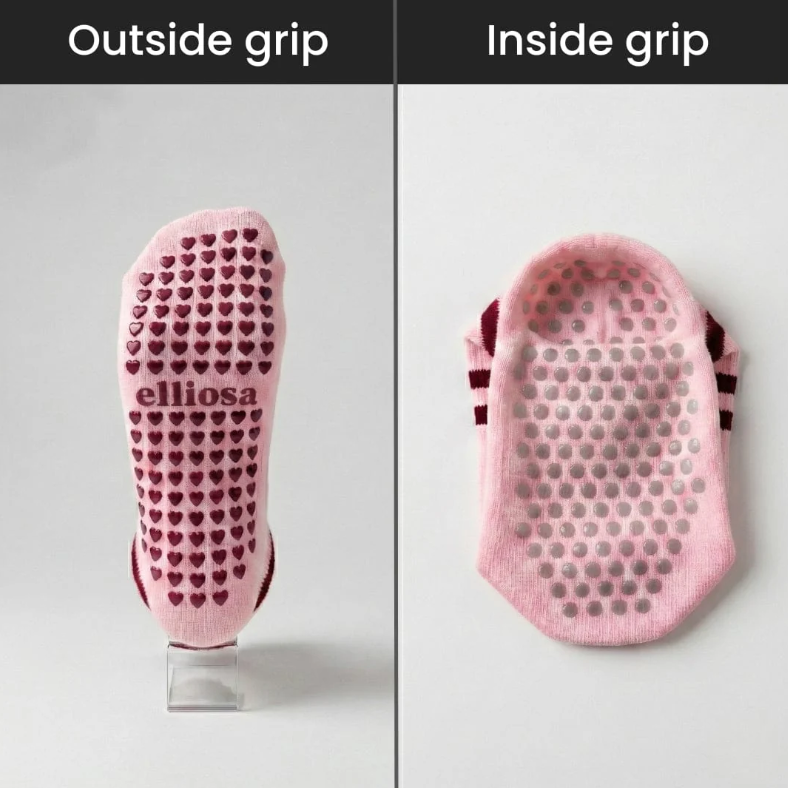 Dual Direction Grip Stripes – Soft Pink