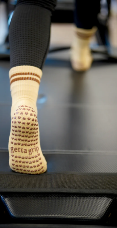 🍸☕ Espresso Lunge Grip Socks