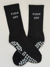 F*ck Off Grip Sock – Black
