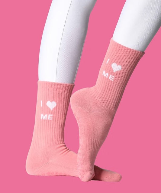 I ♥ ME Grip Sock