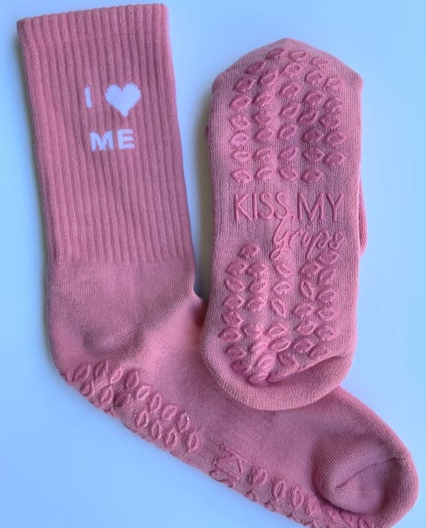 I ♥ ME Grip Sock
