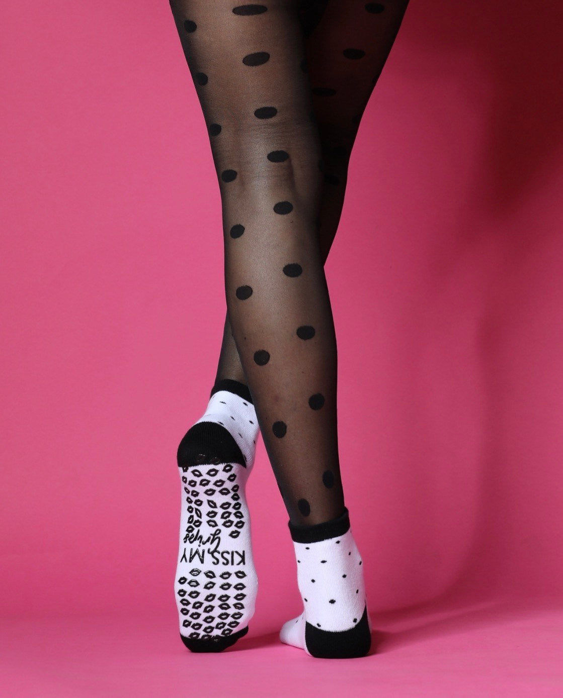 Polka Dot - Mini Mid Calf