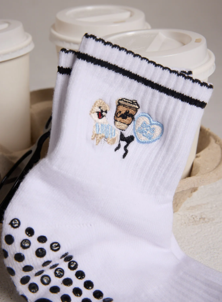 Souls. x Love Leo Dog Mom Grip Socks
