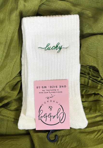 🍀 Lucky Grip Socks