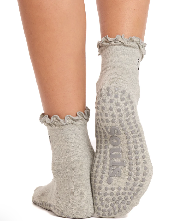 Lucky Horseshoe Grip Sock