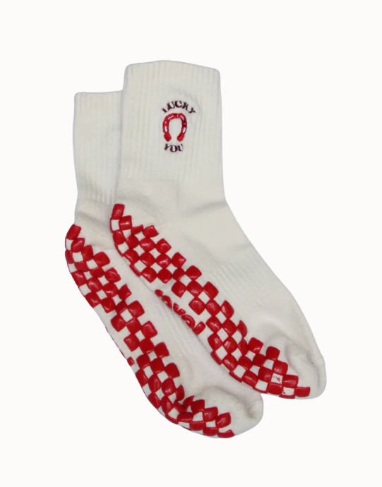 The Lucky You Grip Sock
