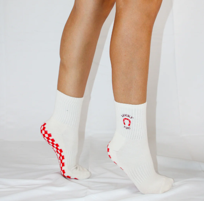 The Lucky You Grip Sock
