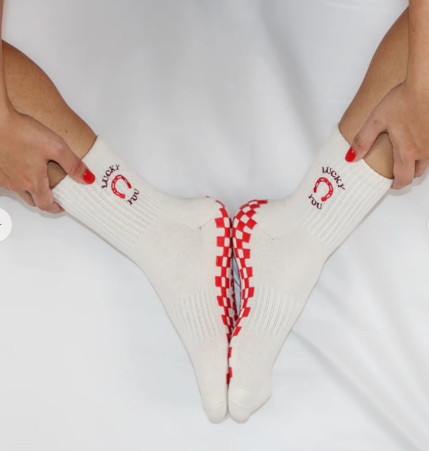 The Lucky You Grip Sock