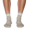 Men's Grey Crew Grip Socks