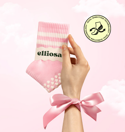 Dual-Direction Grip Stripes – Pink Cloud