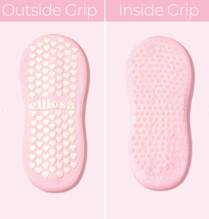 Dual-Direction Grip Stripes – Pink Cloud