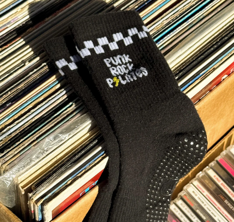 ⚡ Pilates Punk Grip Socks