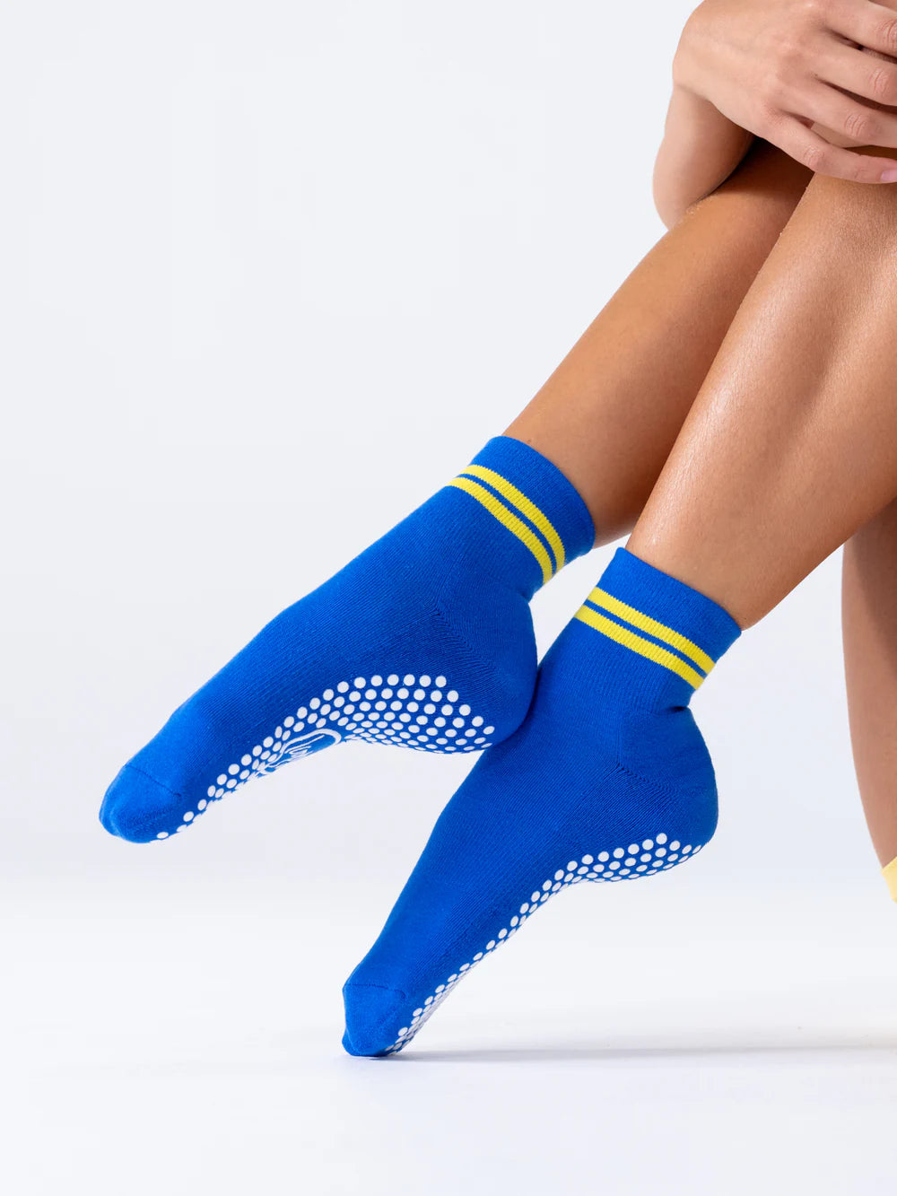 Studio Socks – Blue & Yellow Stripe