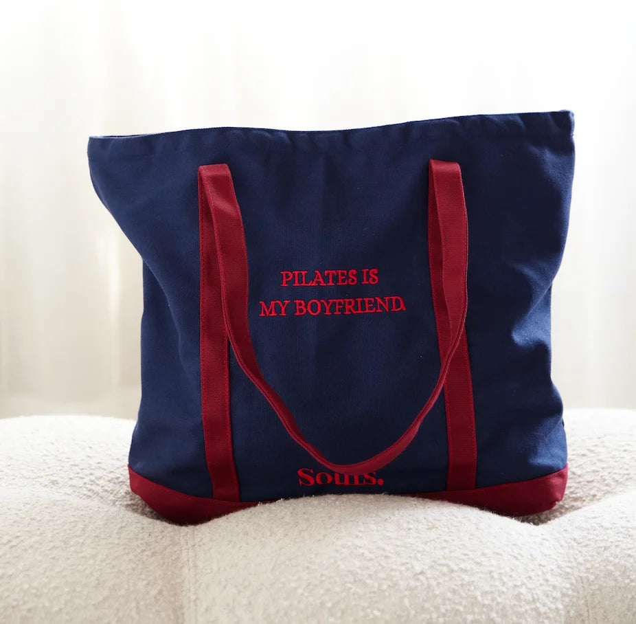 Pilates is My Boyfriend Tote