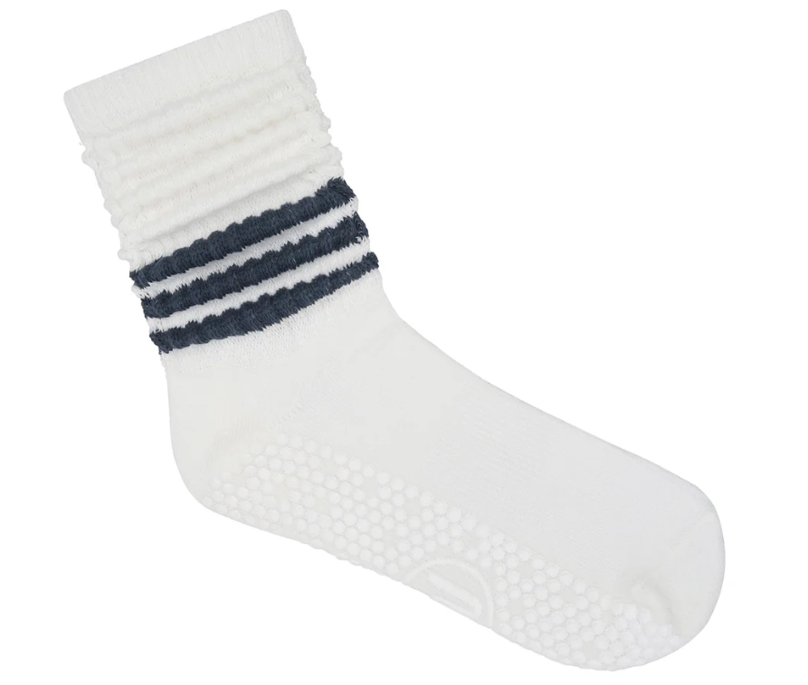 Scrunch French Navy Stripe Slouch